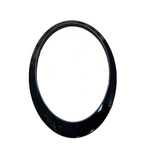 Biseles para faros delanteros para Mini R50 R52 R53, cubierta de ABS negra con tornillos de fijación - Product Image 1