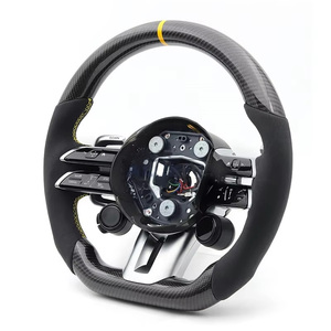 Volant en fibre de carbone directement de l'usine pour Mercedes Benz Classe C E W205 <span class=keywords><strong>AMG</strong></span> W204 W206 C300 C43 - Product Image 4