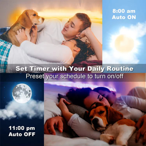 Tira de luces LED flexible inteligente con control remoto por aplicación Bluetooth RGB de 12 V, decoración navideña - Product Image 4