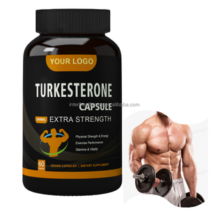 Kapsul ekstrak alami kualitas makanan OEM Ajuga Turkestanica suplemen <span class=keywords><strong>500mg</strong></span> <span class=keywords><strong>Maca</strong></span> Turkesterone - Product Image 1