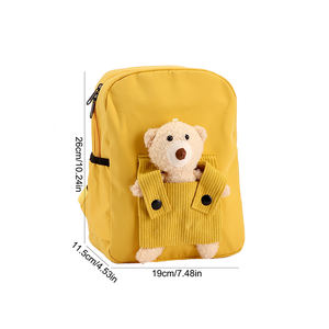 Zaino KOUZIO all'ingrosso per fabbriche, simpatico zaino a forma di orsetto, zaino alla moda, borse a doppia tracolla - Product Image 5