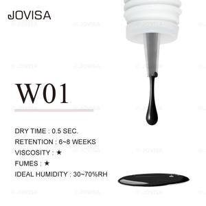 Distribuidor oficial 0,5 Seg Tiempo de secado pegamento negro para pestañas - Product Image 3