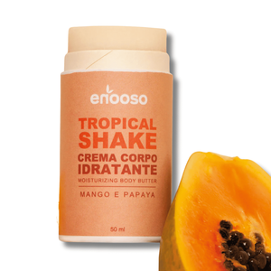 Crema corpo Enooso al cocco e vaniglia Super idratante per la fragranza di Mango e Papaya burro per il corpo - Product Image 1