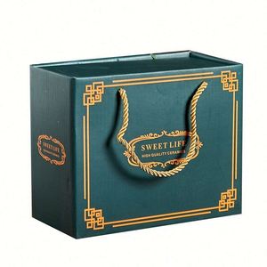 Taza de Cerámica Creativa con Juego de Toallas y Caja de Regalo para el Día del Padre y Navidad, Taza de Agua de Regalo - Product Image 6