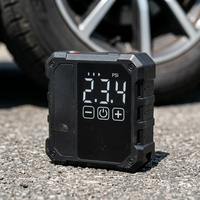 Pompe à air électrique multifonction 150 PSI, gonfleur de pneus numérique portable avec moniteur de pression des pneus pour véhicule