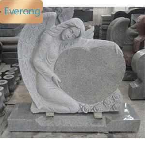 Prix de pierre tombale d'usine Monument de granit <span class=keywords><strong>français</strong></span> vendu à chaud avec des conceptions de pierres tombales doubles - Product Image 2