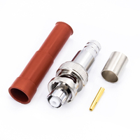 Adaptateur coaxial haute tension 5KV RF 5000V BNC mâle connecteur SHV aiguilles femelles pour câble RG6 Compatible 50-5 LMR300 SHV mâle