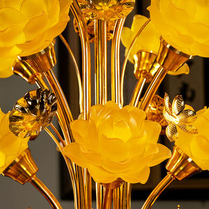 Nuovo loto lanterna Buddha lampada natale casa Led di vetro impermeabile dimmerabile Plug-in lampada allungante - Product Image 2