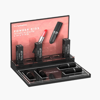 RAY YI Beauty Présentoir de luxe pour brillant à lèvres cosmétique Présentoir de maquillage personnalisé pour comptoir
