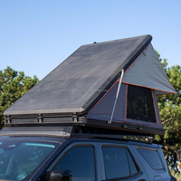 Auvent de toit de voiture - Léger, quatre saisons, structure en acier inoxydable, ouverture automatique rapide - Imperméable, réglable - Modèle CRT-001
