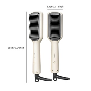 Electric Brush Hair Straightener Comb Hair Straightening Comb Brush for Women - Product Image 6