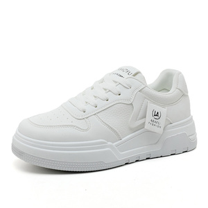 Chaussures plates pour femmes 2026, respirantes, à lacets, en PU, style sport décontracté, antidérapantes, tendance intemporelle, pour étudiantes - Product Image 4
