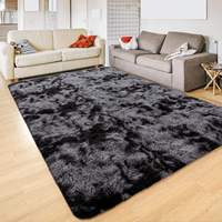 Bigger Carpet for Living Room Plush Rug Bed Room Floor Fluffy Mats Anti-slip Home Decor Rugs Soft Velvet Carpets Blanket