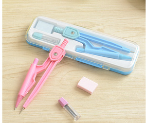 Compás <span class=keywords><strong>de</strong></span> Plástico Estilo Vintage para Estudiantes, para Dibujar Círculos y Geometría en Matemáticas y Lecciones <span class=keywords><strong>de</strong></span> Matemáticas - Product Image 3