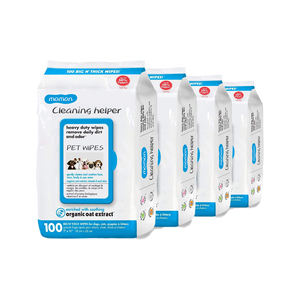 Lingettes spéciales pour chiens et chats, pour les fesses, les pieds, les déchirures, les taches, le déodorant, les lingettes humides - Product Image 5