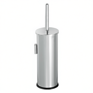 Support pour brosse de toilette chromé mural, largeur 9 cm, hauteur 29 cm - Product Image 3