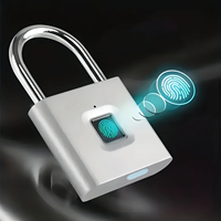 Mini cadenas intelligent Identification rapide Alarme de faible puissance Serrure intelligente d'empreintes digitales sûre
