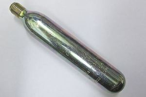 Bình khí CO2 giảm giá 18.8mm, 12g, kim loại, dùng cho súng BB, ren 3/8, 24UNF, 50 viên, có thể nạp lại - Product Image 4