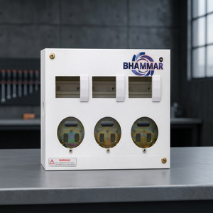 OMDMS SHIPING CORPORATION PRIVATE LIMITED KK57 TPN MCB 30/3 AMP Boîtier de distribution 20A 120V IP54 Intérieur Résistant aux manipulations Verrouillable - Product Image 3