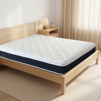 Matelas pleine grandeur ultra confortable et fiable à soutien ferme avec ressorts Matelas hypoallergénique facile à installer
