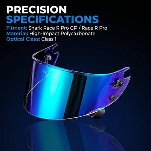 Nouveau casque de moto <span class=keywords><strong>Shark</strong></span> Race R Pro <span class=keywords><strong>GP</strong></span> avec visière PC de remplacement, protection intégrale anti-UV - Product Image 4