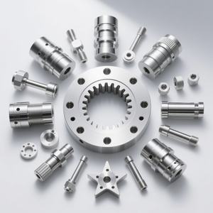 Pièces de fraisage CNC et composants de précision Solutions sur mesure pour votre fabrication Pièces d'usinage CNC de haute qualité - Product Image 2