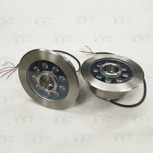 15w RGBCCT ip68 basse tension ac dc 12 24 v étanche led éclairage de fontaine sous-marine rvb a mené l'éclairage - Product Image 6