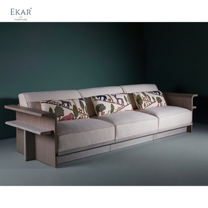 एक बार के लिए तीन सीट लिविंग रूम सोफा यूरोपीयन शैली का विंडसर किसी भी स्थान के लिए पुरानी मुद्रा शैली - Product Image 2