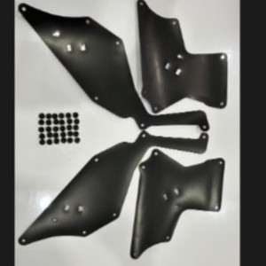Guardabarros de plástico delanteros para Toyota Hilux 2016-2022, piezas de repuesto 53885-KK020 53735-KK020 - Product Image 1