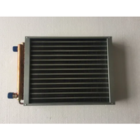 Échangeur de chaleur à ailettes en aluminium pour rideau d'air et unité de ventilation d'air chaud pour quai de chargement