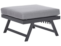 Ensemble canapé et table sectionnels de haute qualité 4 pièces avec cadre en acier pour patio extérieur meubles de jardin