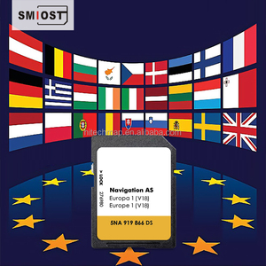 Tarjeta de Navegación SD SMIOST para VW <span class=keywords><strong>Tiguan</strong></span>, Actualización de Navegación, Intercambiable, 32 GB, Karte CID, Sdkarte, <span class=keywords><strong>Volswagen</strong></span> AS V18 - Product Image 1