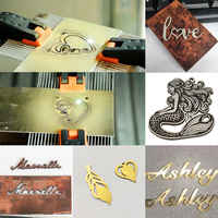Nouvelle machine de marquage laser à fibre CNC portable 2.5D 3D pour gravure de briquets Zippo, 3W 80W 100W Watt, avec prise en charge DXF/AI