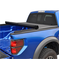 Couvercle de tonneau en vinyle Sierra rétractable personnalisé fonction étanche de lit de camion à enroulement souple pour Dodge Ram Nissan Chevy pour Tacoma
