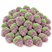 Bonbons Gélifiés au Goût de Raisin Aigre en Gros – Bonbons Gélifiés aux Fruits, Sucreries Aigres, Emballage de Bonbons et Gommes Sucrées au Jus