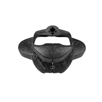 Vente en gros de couvre-interrupteurs de tableau de bord en fibre de carbone pour Harley Davidson Road Glide CVO, finition de surface personnalisée