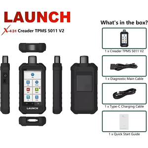 Para <span class=keywords><strong>LAUNCH</strong></span> Creader TPMS 5011 V2 Universal para probador de presión de neumáticos, coches de diagnóstico alimentados por batería, Datos del <span class=keywords><strong>Sensor</strong></span> TPMS - Product Image 3