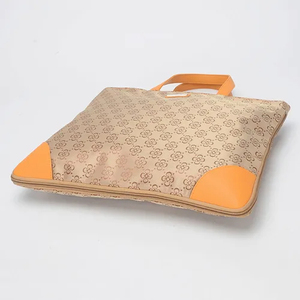 2026 Autumn Winter New Retro Durable Foldable Waterproof Polyester Women's Large-Capacity 3L+ Zipper Handbag Cotton Lining Chain - Product Image 4