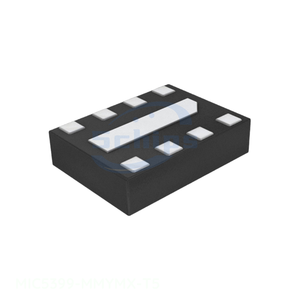 ชิ้นส่วนอิเล็กทรอนิกส์ ช่องจำหน่ายของผู้ผลิต MIC5399-MMYMX-T5 8 XFDFN Exposed Pad Power Management (PMIC) ซื้อออนไลน์ - Product Image 1