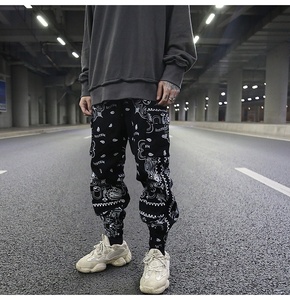OEM for <strong>Men</strong> Dropshipping <strong>Men</strong> Streetwear Stock Bandana Jogger <strong>Sport</strong> Pants <strong>Trousers</strong> - Product Image 2