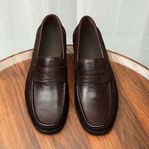 Chaussures en cuir véritable pour hommes, style automne, dernières tendances, vente chaude, haute qualité, pour événements formels, fêtes, occasions décontractées - Product Image 4