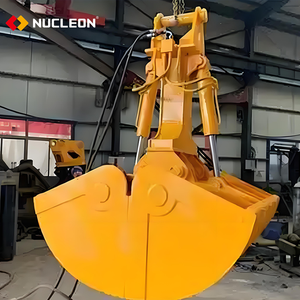 Grúa EOT usada, agarre hidráulico eléctrico, Cubo de 2,5 m ³, agarre de concha de cáscara de naranja para grúa aérea de viga simple/doble - Product Image 2