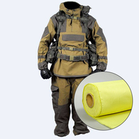 Dupont Nij Certifié 1500D220G Kevlar Aramide Tissu Résistant aux coupures Résistant au feu pour équipement tactique Vêtements de protection
