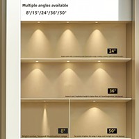 Projecteurs encastrés anti-éblouissement à LED modernes pour hôtels tailles de découpe 30 40 50 60mm AC220V courant constant DC24V tension constante