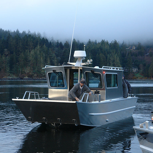 Ecocampor-barco de carga de pesca, embarcación de aluminio personalizada, <span class=keywords><strong>2022</strong></span>, 24 pies, a la venta - Product Image 1