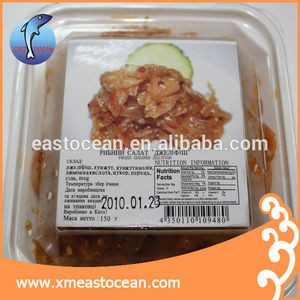 Gran oferta, marisco picante, congelado, sazonado, grasa de mar, caja de medusas saladas, bajo en grasa, listo para comer - Product Image 4