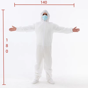 Eos disinfettante in materiale <span class=keywords><strong>Non</strong></span> tessuto chirurgico monouso abbigliamento di sicurezza per abiti isolanti con polsino elastico resistente al fluido - Product Image 4