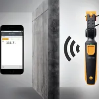 Manifold Numérique Testo 549i et 115i Jauge Haute Pression et Thermomètre à Pince Exploités via Smartphone