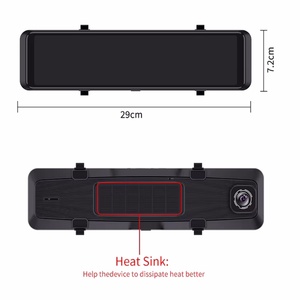 12 pollici Car DVR specchietto retrovisore Carplay e Android <span class=keywords><strong>Auto</strong></span> 4K WIFI Dash Cam 2 canali In-Car Cam fotocamera posteriore registratore automatico - Product Image 6
