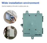 Boîtier de distribution de fibre optique FTTH 16 cœurs, boîtier de répartition 1x16 en PP, étanche IP55, ignifuge, impression de logo personnalisée, mural